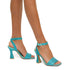 Sandali gioiello azzurri da donna con strass e tacco 9 cm Swish Jeans, Donna, SKU w042000476, Immagine 0